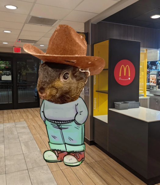 ChillPnut's tweet photo. Just a chill hungry Pnut https://t.co/S2ABrTaVME