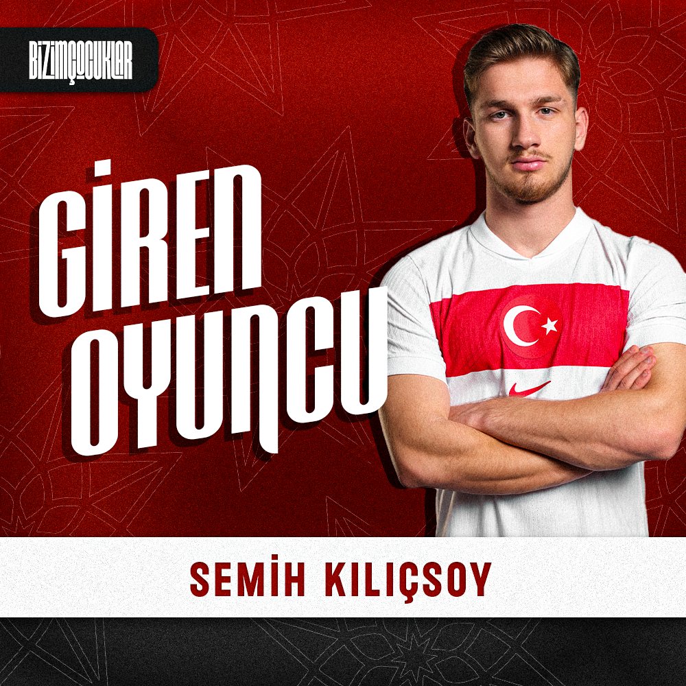 MilliTakimlar's tweet image. ⏱️ 82’

A Millî Takımımızda oyuncu değişikliği. 👇

Kaan Ayhan yerine, Semih Kılıçsoy oyunda.

#MNETUR

🇲🇪 | 🇹🇷
