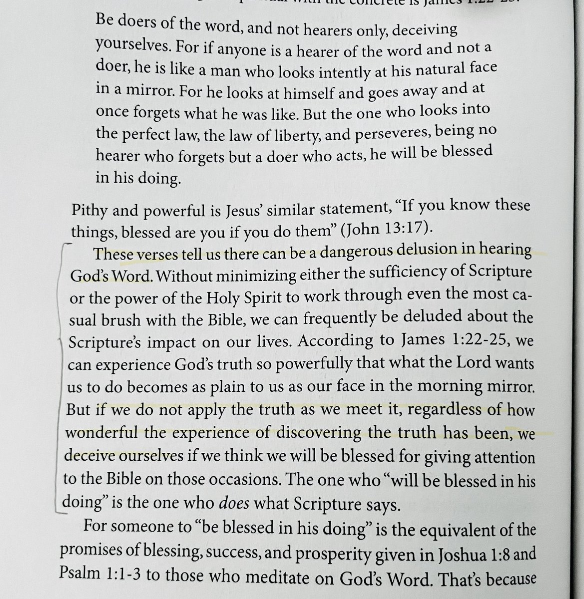 RelevantBooks's tweet photo. What is good with being saturated with God’s word (through hearing it) but not savoring it (through meditation &amp; application)?

(picture from Donald Whitney, “Spiritual Disciplines for the Christian Life,” 70) https://t.co/uxCUdUV1U0