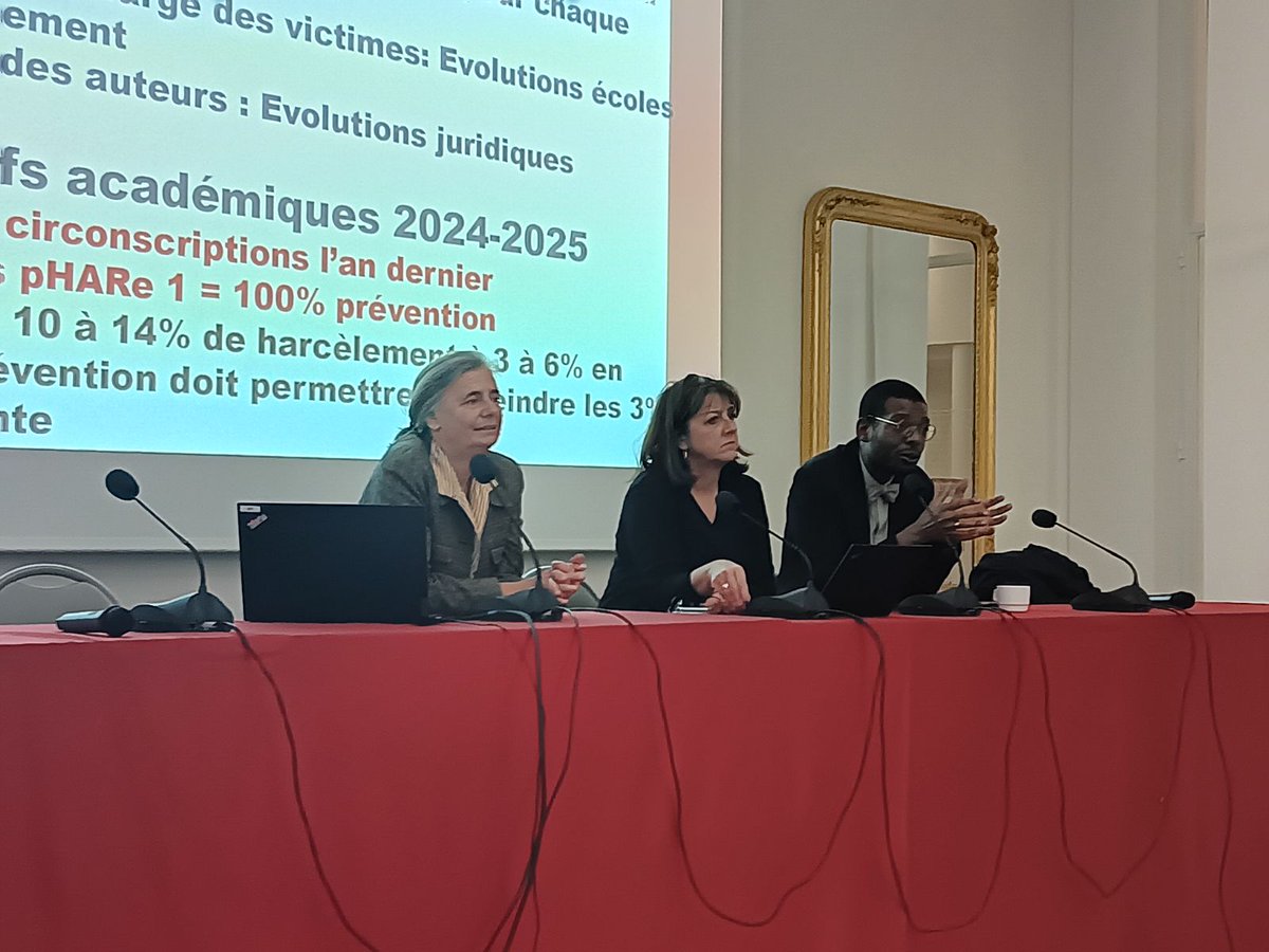 Caroline Veltcheff (@cveltcheff) on Twitter photo Séminaire pHARe des 600 directeurs d'école et équipes ressources de circonscriptions. 18 et 19 11. Tous engagés contre le harcèlement. #NAH <a href="/Academie_Paris/">Académie de Paris</a> <a href="/eenfance/">e-Enfance/3018</a> Séminaire pHARe des 600 directeurs d'école et équipes ressources de circonscriptions. 18 et 19 11. Tous engagés contre le harcèlement. #NAH <a href="/Academie_Paris/">Académie de Paris</a> <a href="/eenfance/">e-Enfance/3018</a>