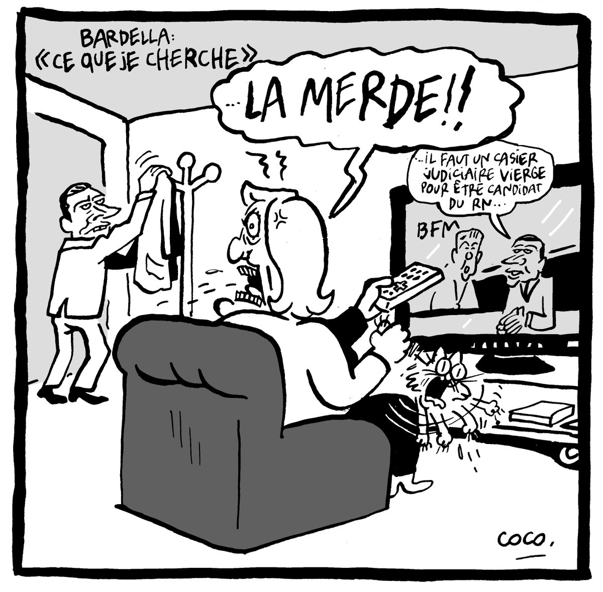 Pour Jordan Bardella, il faut un casier judiciaire vierge pour être candidat du RN

✏️ Par <a href="/cocoboer/">Corinne</a>