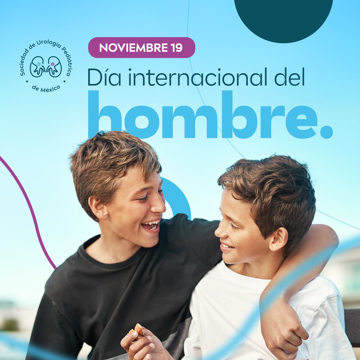 Los niños de hoy son los hombres del mañana. ¡Inspiremos a nuestros pequeños a ser grandes y a hacer del mundo un mejor lugar!🌎✨

¡Feliz Día del Hombre a todos los niños!🧒🏻💙

#DíaDelHombre #SoMe4PedSurg #UroSoMe #Movember