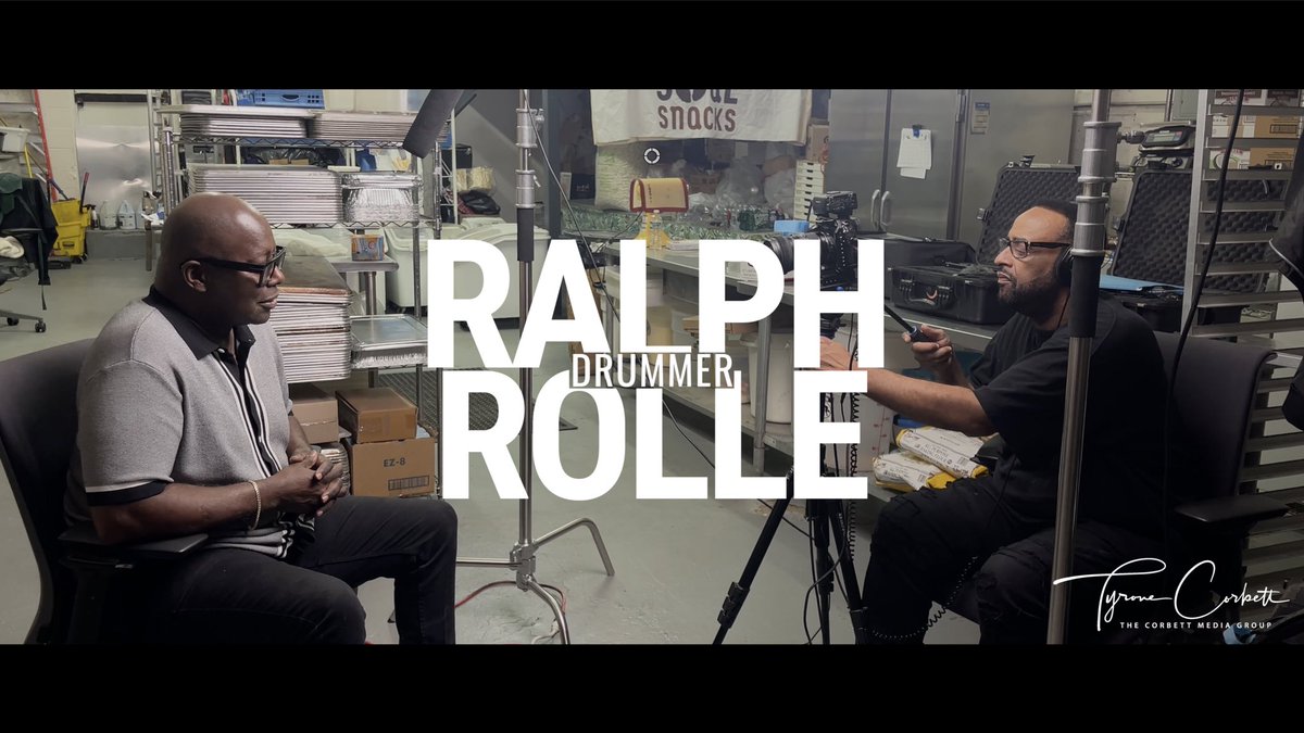 TyCorbettTCMG's tweet photo. 🚨TCMG Interview Series, Musicians🚨with drummer, Ralph Rolle

Ralph has worked with:

Nile Rogers and Chic
Sting
Dolly Parton 
Roger Daltry
#lumix #panasonic #panasonicgh5 #panasonicgh5s #gh5 #drummer #drums #dollyparton #NileRogers #percussion https://t.co/Wol07Qfged
