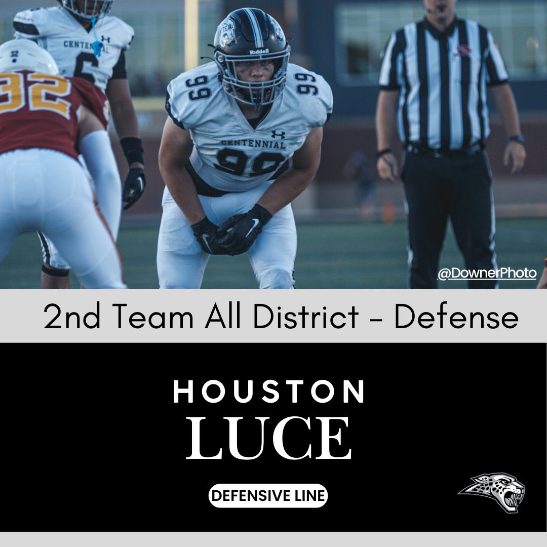 Congratulations Houston on your all district selection!