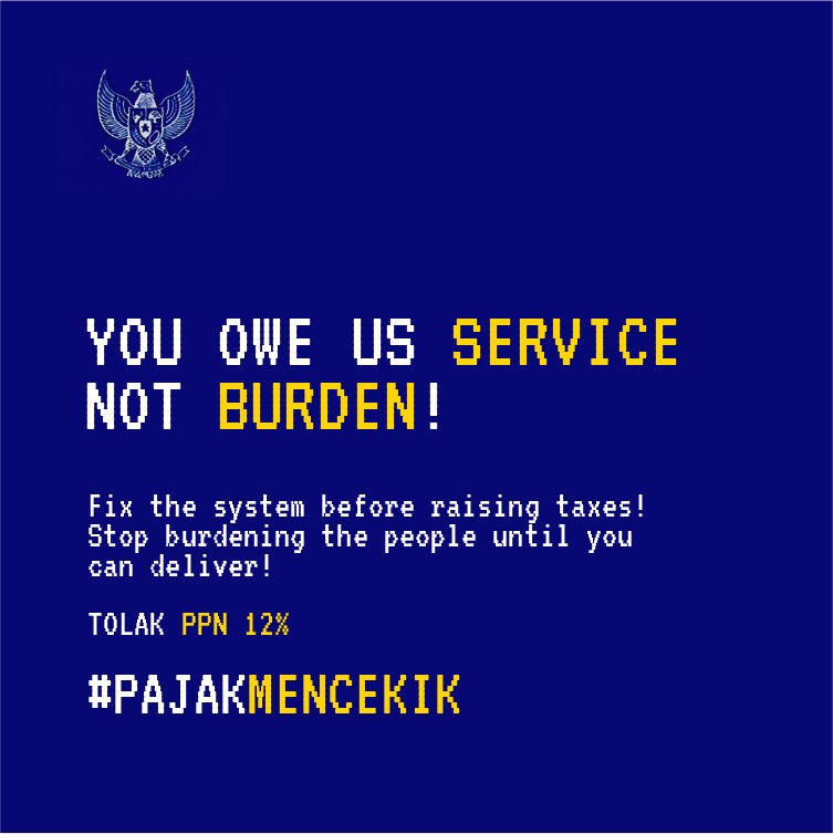 BudiBukanIntel's tweet image. Keempat, negara ini gabisa memenangkan kepercayaan rakyat karena tidak bisa berantas kkn dan ekonomi ilegal

Sampai menang ✊

#PajakMencekik #TolakPPN12Persen #TolakKenaikanPPN