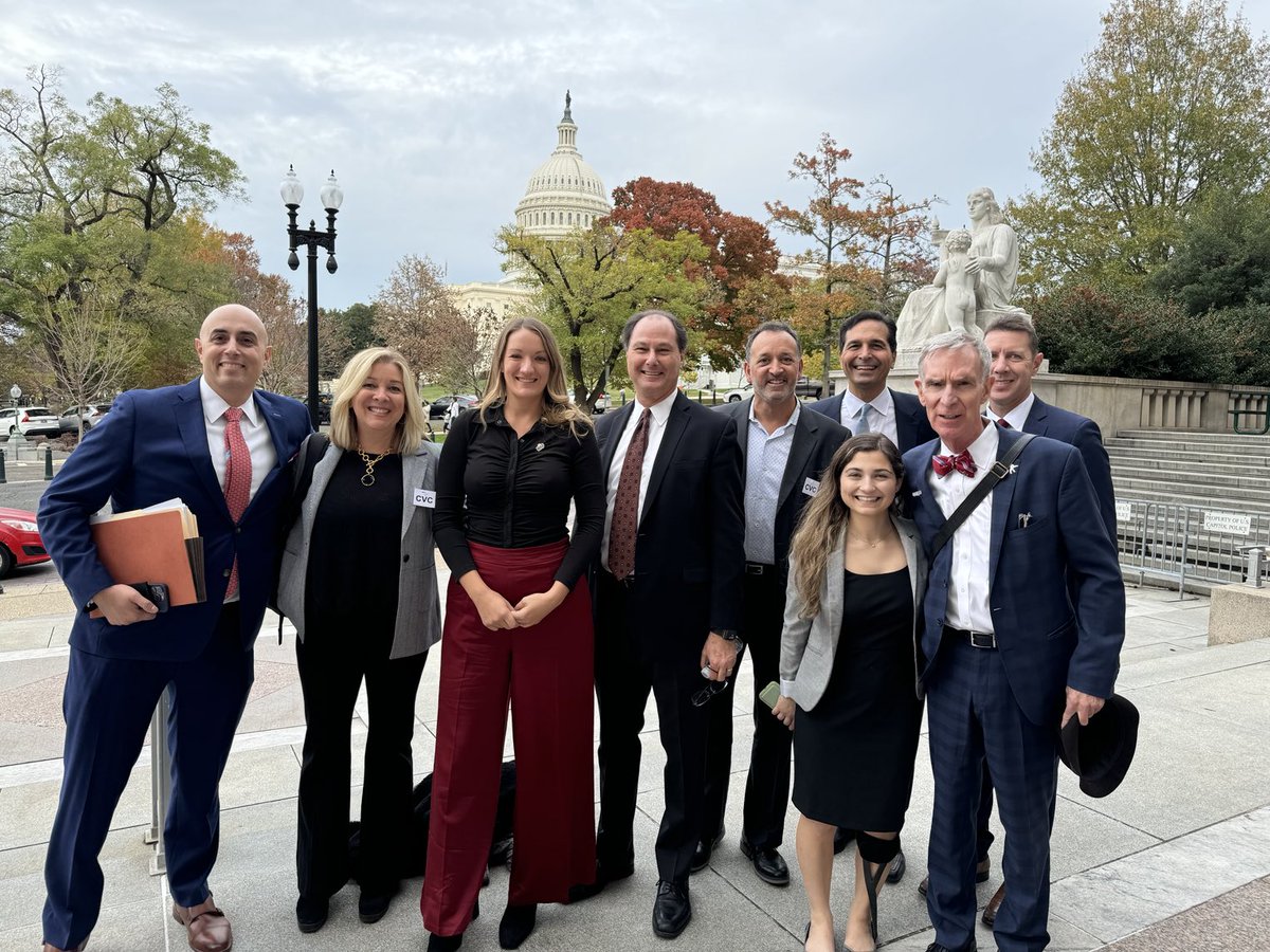 SchmahmannLab's tweet image. A memorable day on Capitol Hill, @biohaven @NAF_Ataxia and @BillNye, meeting Congressman & Senators to urge congressional oversight: @FDA must comply with mandated regulatory flexibility, and consider real world evidence in the rare #ataxia disease space