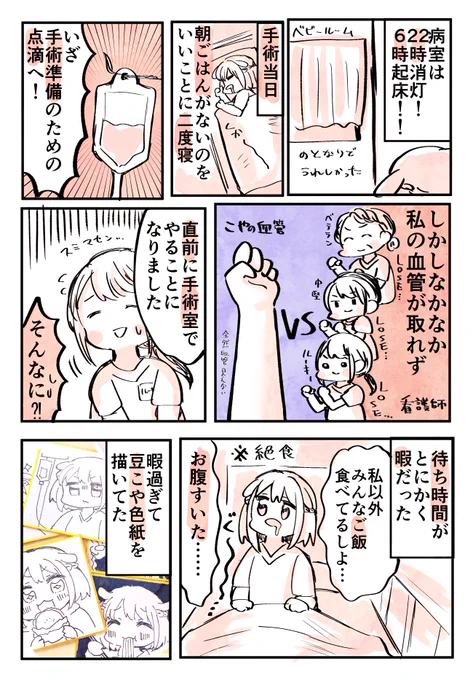 卵巣嚢腫摘出してきた!手術&amp;入院レポ!!!(3/4) 