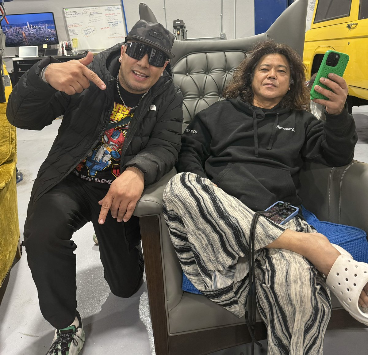 Dj’d for the RWB legend Akira Nakai while he built a wide body Porsche… Excellent weekend! 🏎️🔥🫡 #legendary #provostcustoms #dj