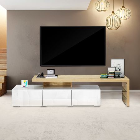 BestDealsCoNz's tweet image. High Gloss 180cm Wooden TV Cabinet Table
Buy Now &amp;gt;&amp;gt;&amp;gt; bit.ly/4fMhSc2
#tvcabinet #tvtable #storageunit #consoletable