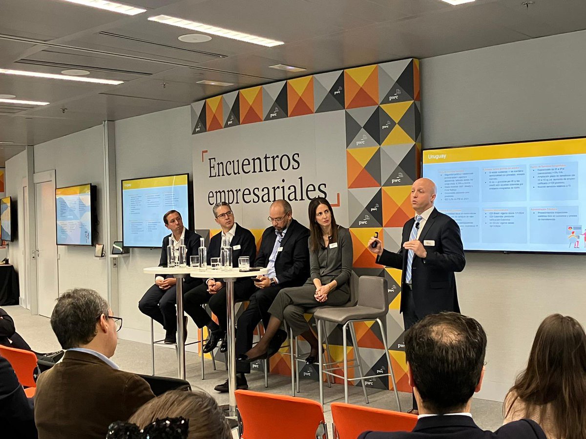 Culminó con gran éxito el XIX Foro Tributario Latinoamericano organizado por #PwCEspaña, en Madrid-Barcelona-Bilbao.
Un privilegio haber podido presentar aspectos fiscales de Uruguay y compartido reuniones con clientes y colegas.