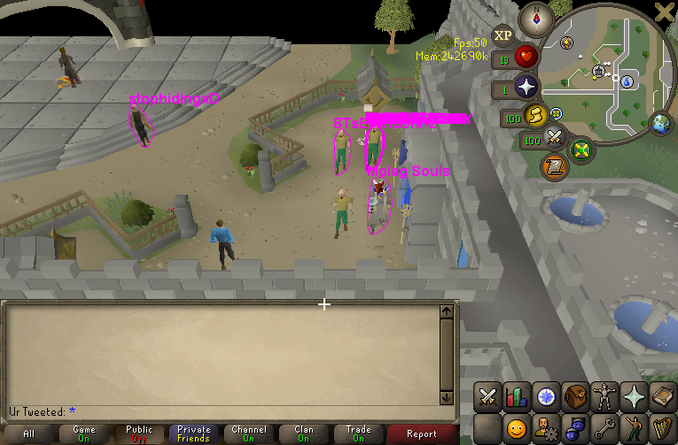 RSN: Molag Souls has been seen entering a gambling hall - 'OP Clan'. World 309! Scamming thousands a day. <a href="/JagexSupport/">Jagex Support</a> <a href="/JagexAsh/">Mod Ash</a> <a href="/JagexAyiza/">Ayiza</a> <a href="/JagexBlossom/">Mod Blossom</a> <a href="/JagexLight/">Mod Light</a> <a href="/JagexZee/">Mod Zee</a> <a href="/JagexTwisted/">Mod Twisted</a> <a href="/JagexAthena/">Mod Athena</a> <a href="/KempQRS/">KempQ</a> <a href="/SirPugger/">SirPugger</a> <a href="/JagexArchie/">Archie</a>