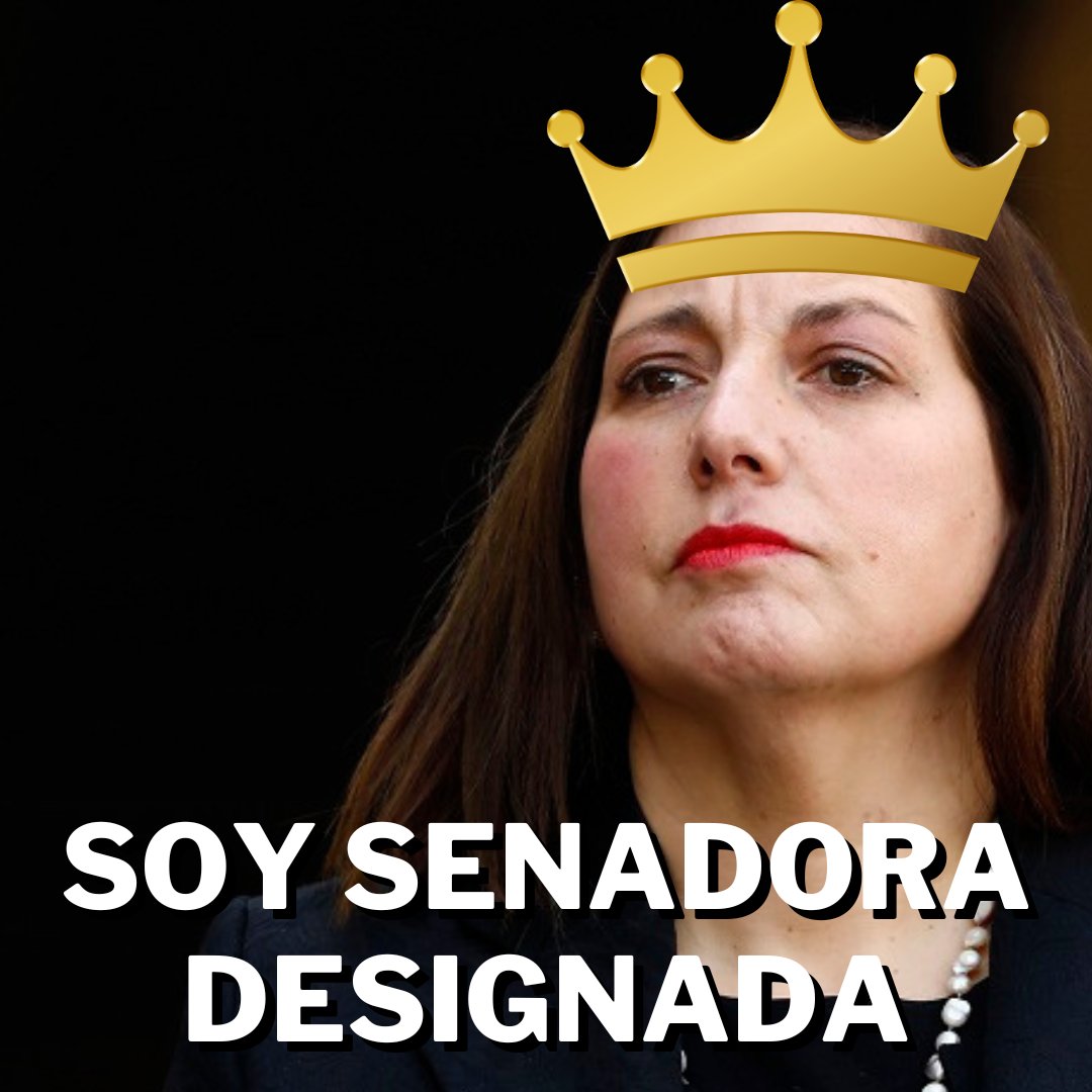 ¿Apoyas la idea de una reforma para impedir la existencia de los senadores designados como el caso de Paulina Vodanovic, que se auto designó como senadora, cuando presidía el PS, aprovechando que Elizalde renunció a su escaño dee senador para ser ministro? RT si apoyas.