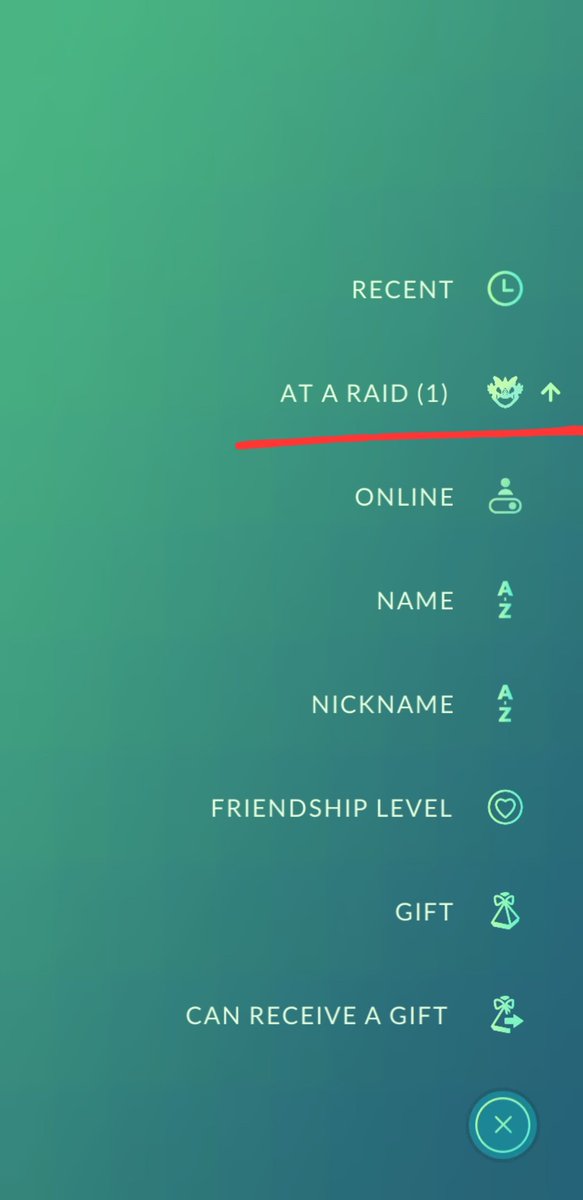 New feature in testing or rolling out in Pokémon GO? Join Raids your Friends are in via the Friends List menu #PokemonGO
