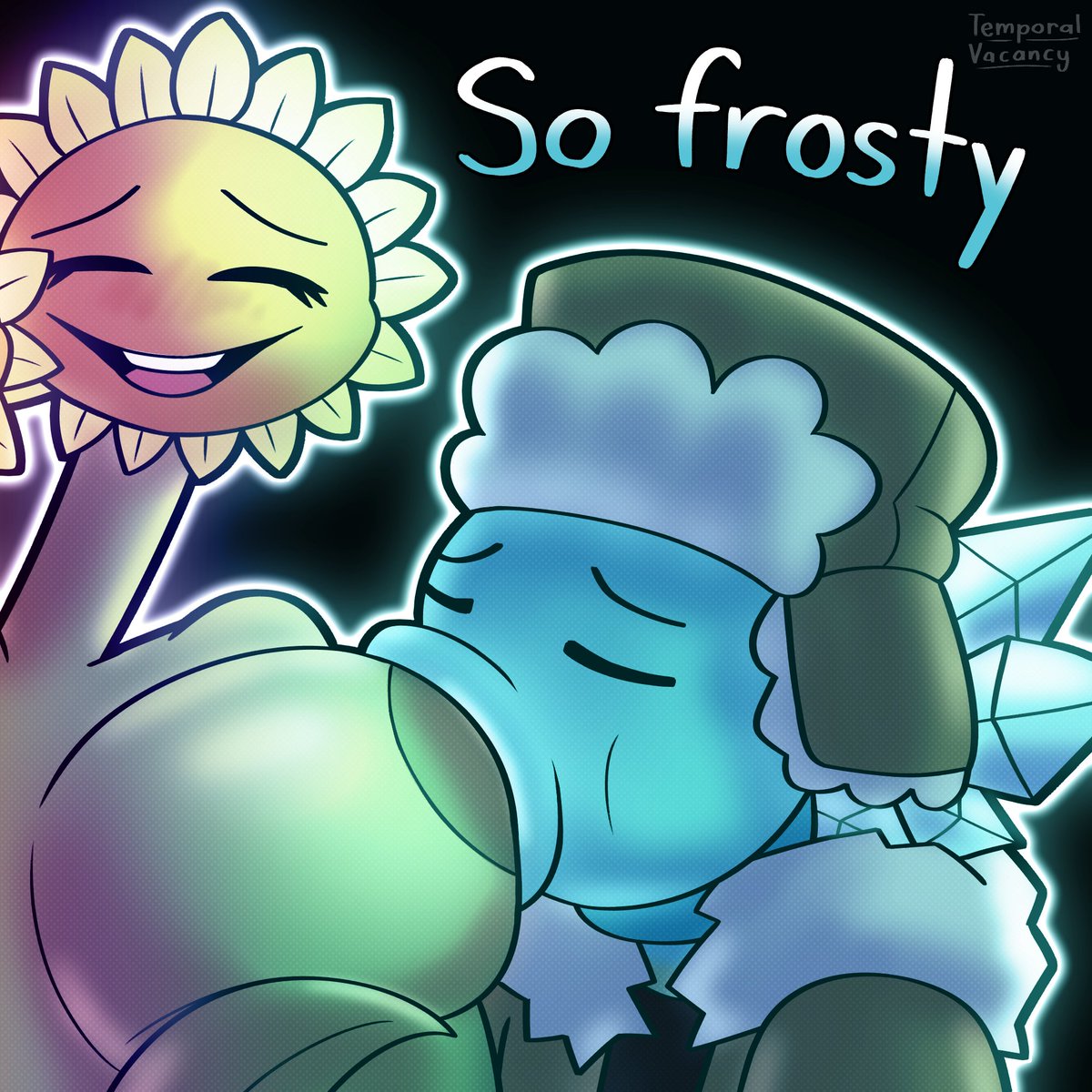 temporalVacancy's tweet photo. #NNN Day 9 - Twin Sunflower + Fire Peashooter / Snow Pea

#nsfw #nsfwart #NoNutNovember #NonstopNutNovember #twinsunflower #firepeashooter #snowpea #plantsvszombies https://t.co/NaqbTksnjg