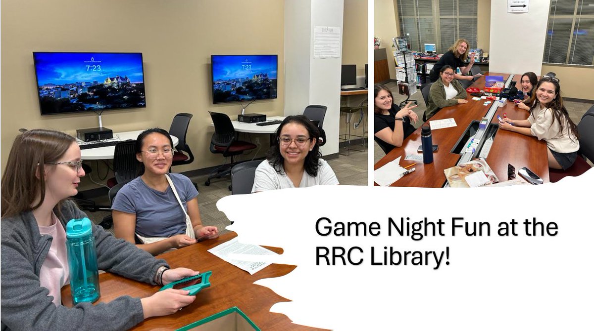 Game Night fun at the RRC Library! If you missed it this time, be sure to look for our next Game Night!