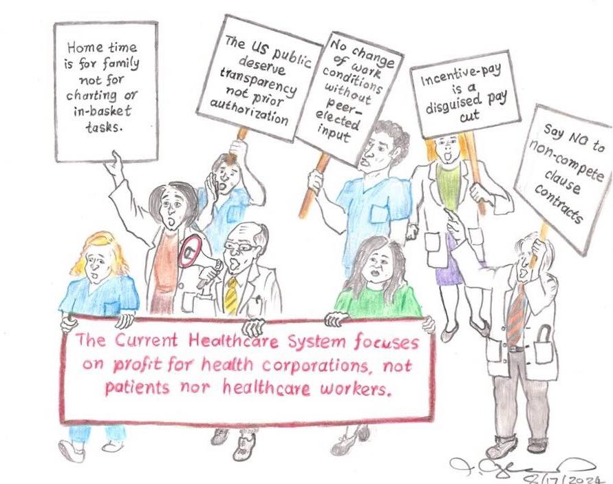 Taking a moment to highlight the new visual "What Doctors Need to Address the Root Causes of Burnout" by Ibrahim Ghobrial.

He elaborates, “This piece is a representation of the main stressors in medical practice’s current environment.”

pulsevoices.org/.../what-docto…

#medicalstudents