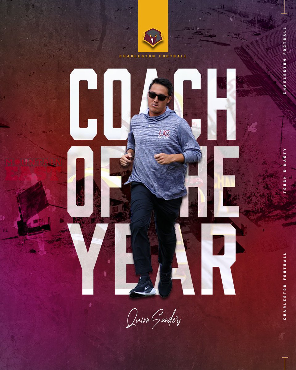 Last two…promise 😊

Chavon Wright earns Mountain East Conference Offensive Player of the Year for the second consecutive year 🏆

Quinn Sanders has been named MEC Head Coach of the Year for his second year in a row 🦅

#WingsUp