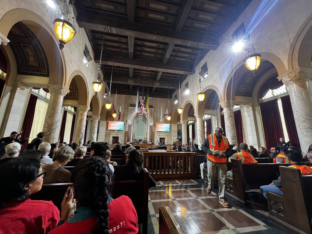 Good afternoon from City Hall, where the John Ferraro chambers are packed for the Planning &amp; Land Use Management committee’s consideration of the Citywide Rezoning program — among other major proposals.
