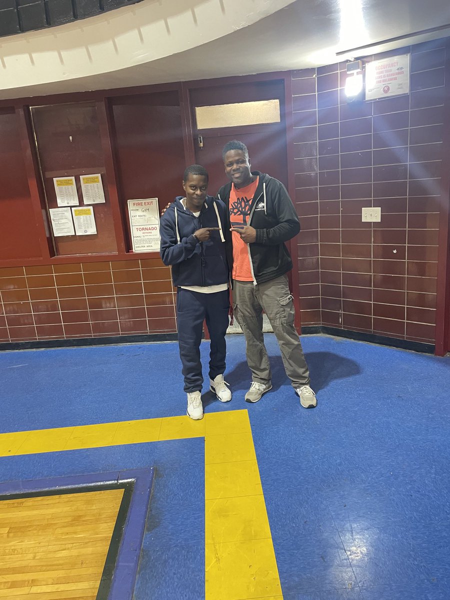 Another college coach stopped by to show love my guy coach w