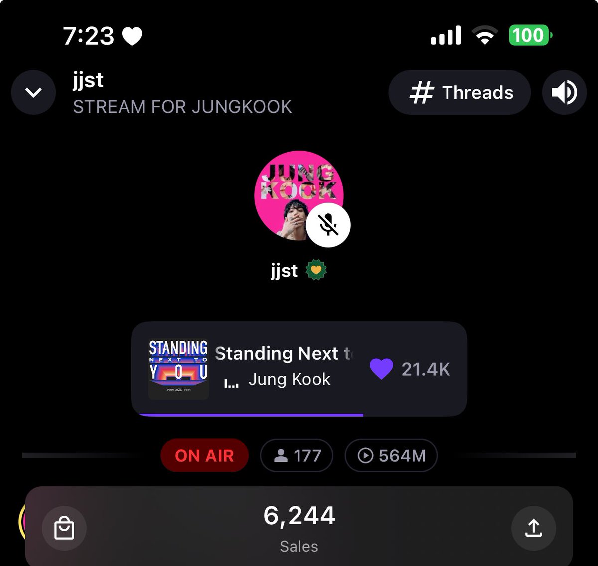 JK0901_CUTE97's tweet photo. @JKJP_STREAM_ おはようございます

STREAM SNTY 
https://t.co/vjxsaJU9AN…

Streaming とShazam で
今日もJUNGKOOK の応援🐰❤️‍🔥🎶

STREAM FOR JUNGKOOK 
#JungKook_GOLDEN https://t.co/hX8XOehgBv