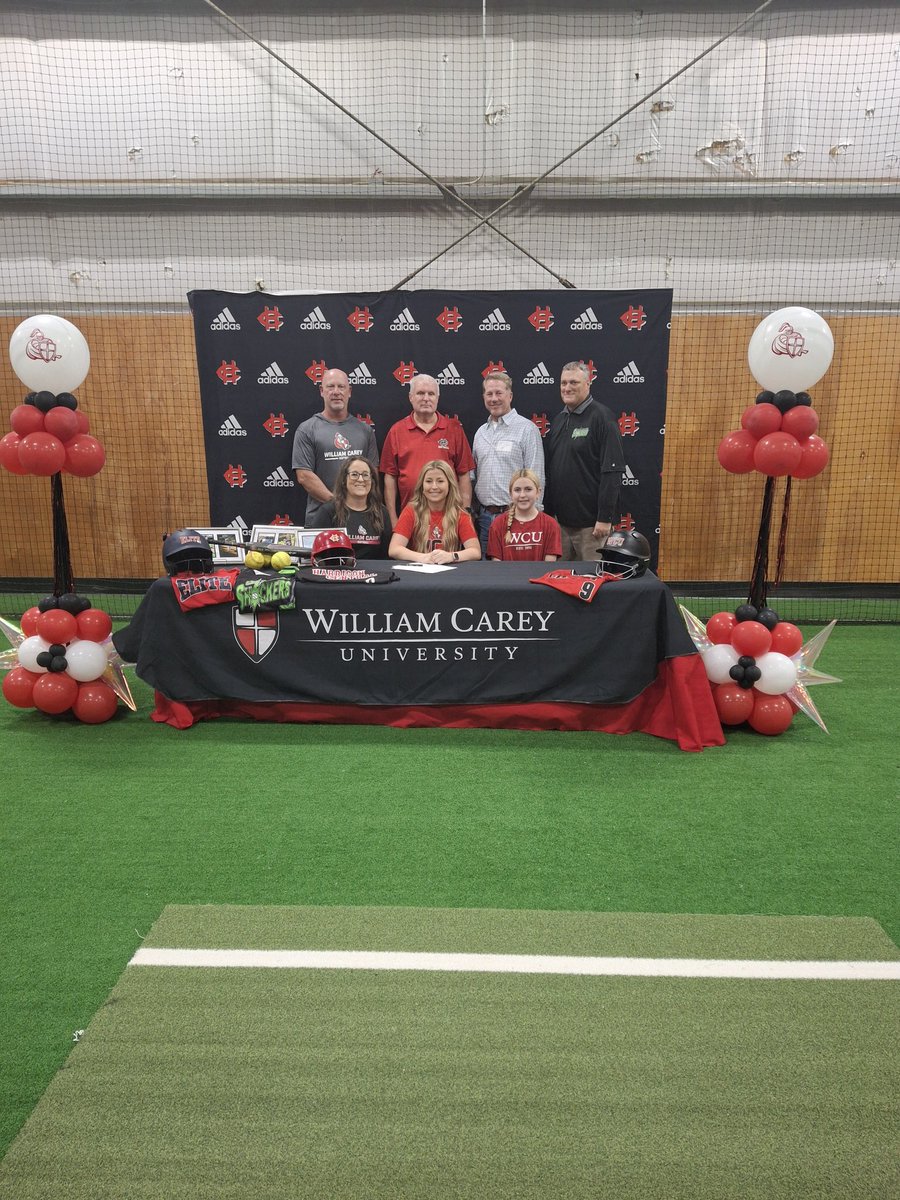 Congrats to Brooke Shannon who signed today with William Carey.