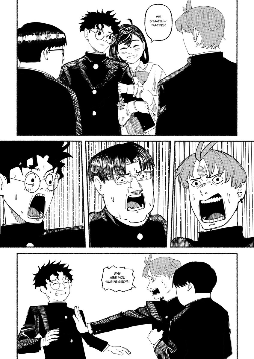 High school dudes and dating

 #ダンダダン