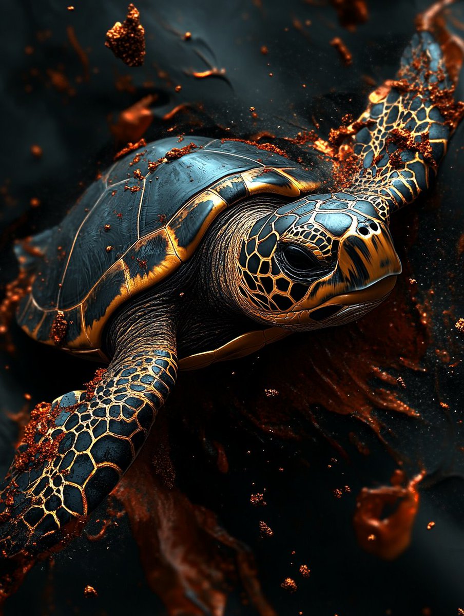 AllaAisling's tweet image. QT with your Sea Turtle art