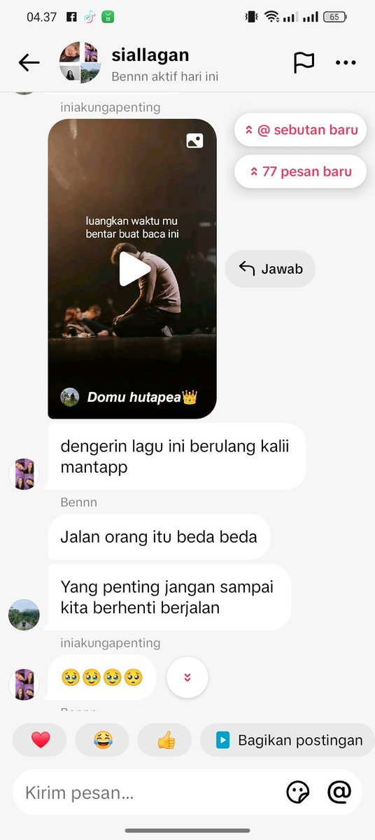 ClaudiSiallagan's tweet photo. Bangun tidur, liat si bungsu curhat di grup. Untungnya ada bang Ben si paling dewasa yg bisa nenangin adiknya. Selamat ya dik udah masuk dunia orang dewasa.
Untungnya bumi masih berputar ~ https://t.co/lhllVvADW1