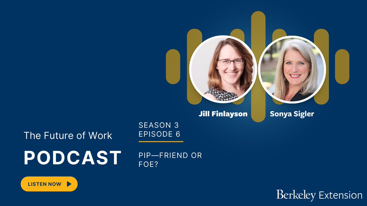 In this episode, @Jfinlayson &amp; <a href="/IamPractiGal/">Sonya Sigler</a> explore performance improvement plans (PIPs) &amp; how they can support growth instead of being punitive. We uncover strategies for navigating PIPs &amp; fostering success for both employees &amp; managers. Listen ➡️  bit.ly/40VNVlr