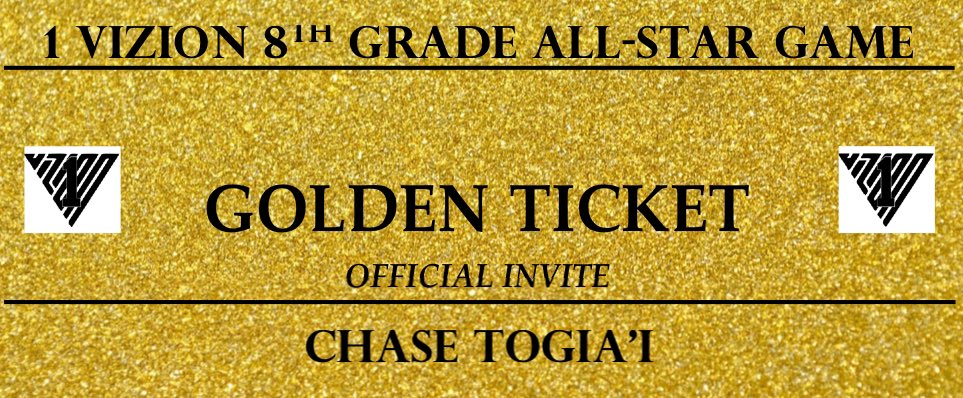 TogiaiChase's tweet image. Thank you to Coach Noriega and 1 Vizion for blessing me with an invite to their all star game!!💙