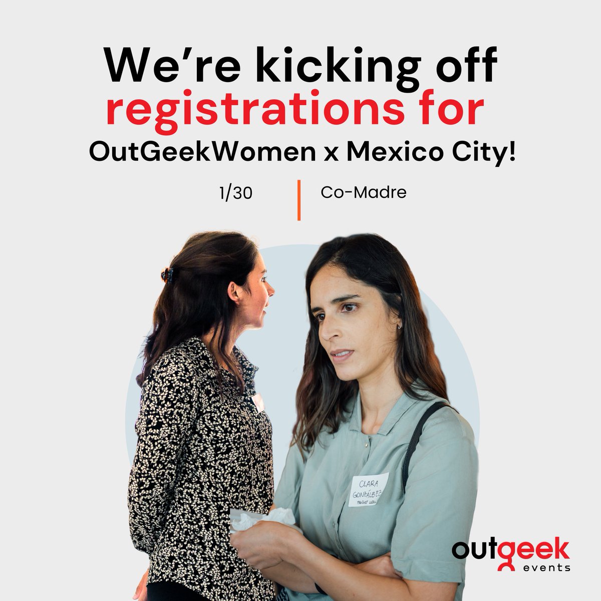 🔥 Tell your enemies, tell your friends, tell people you're largely ambivalent about. RSVPs are now running via outgeek.org!

#womenintech #outgeekwomen #mujeresentech