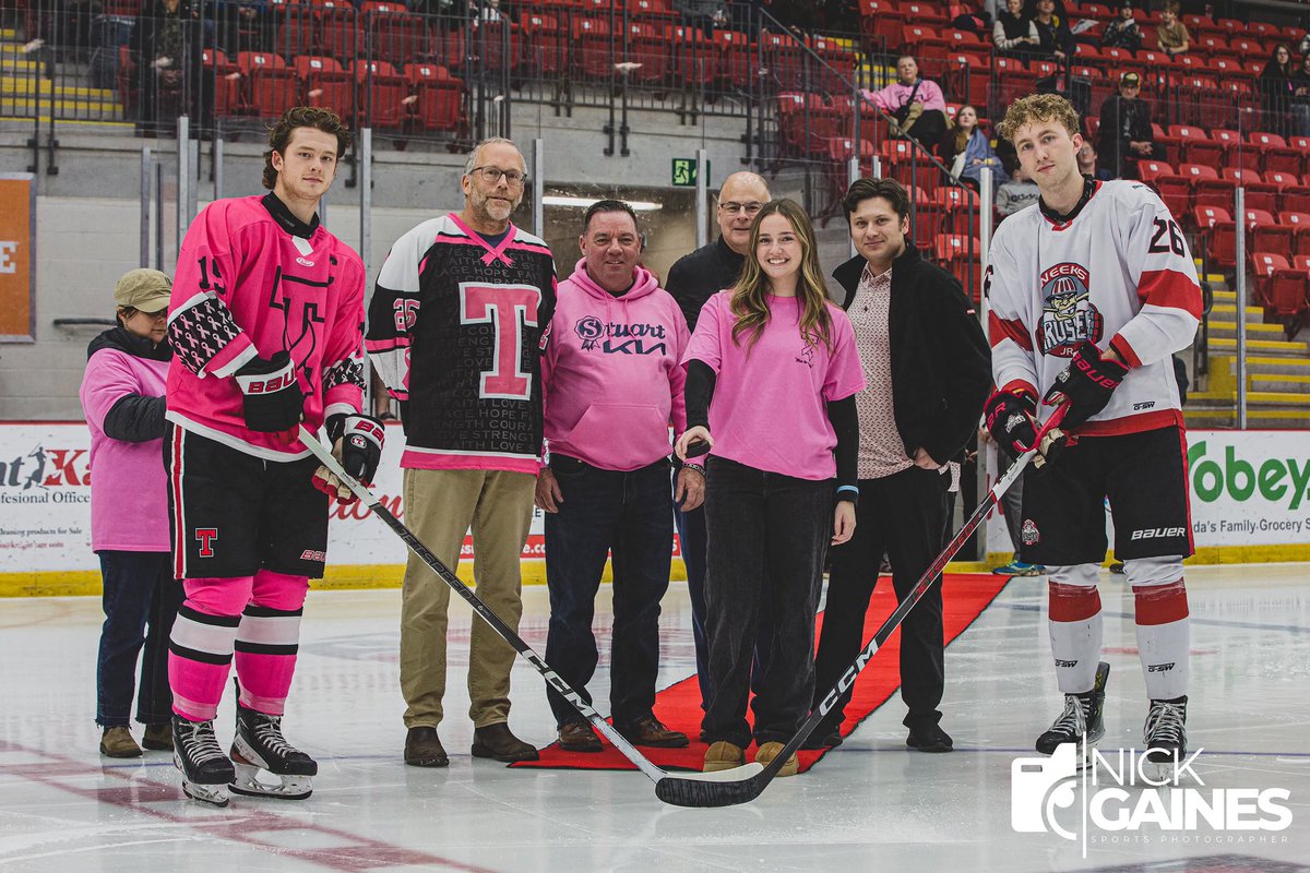 We’re very happy to announce that our pink the in rink jersey auction, silent auction and Maia the Mighty T-Shirt sale were a huge success. The final total that will be donated to the Maia the Mighty Legacy Scholarship Fund is $10,200! Thanks to all who supported!