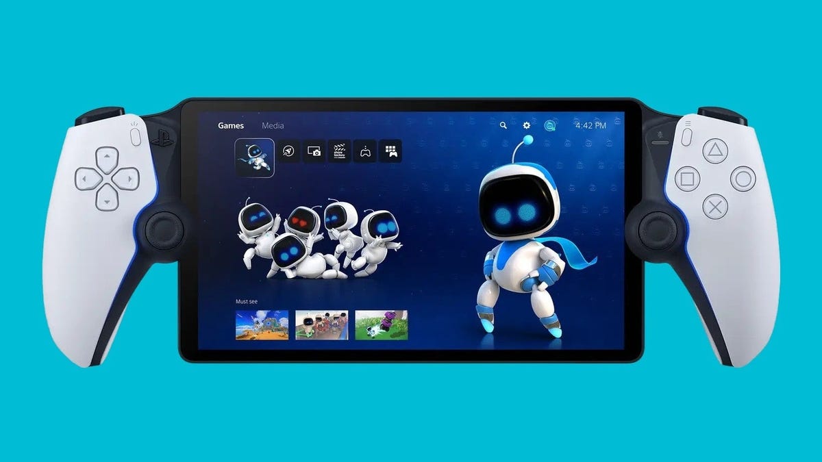 Kotaku's tweet photo. PS Portal's New Update Could Be A Game Changer For Sony's Handheld https://t.co/IZIwdnXXAF https://t.co/dsD1JMHyL3