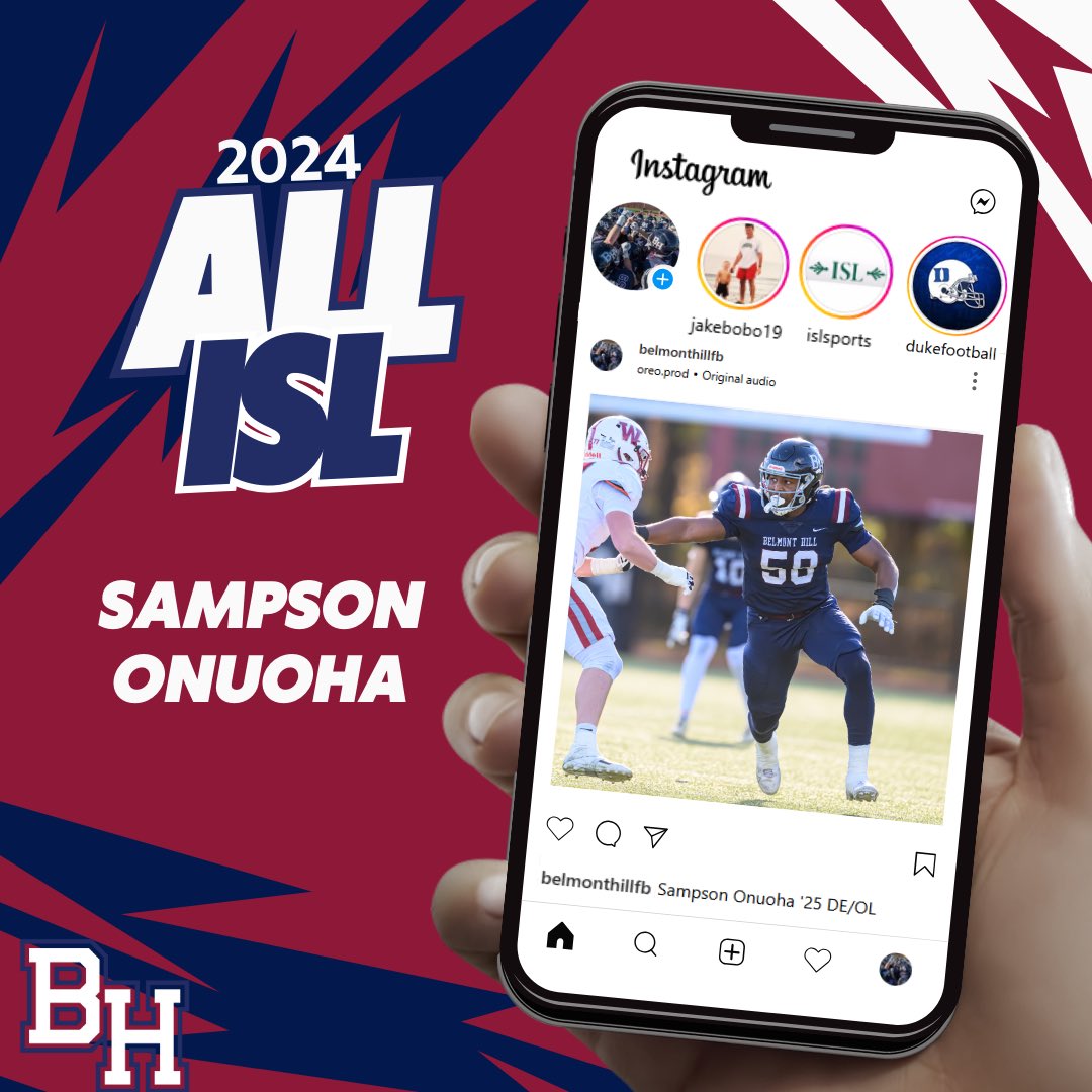 Congrats to our players who were selected to the All-ISL Team!!! #WhyBelHill