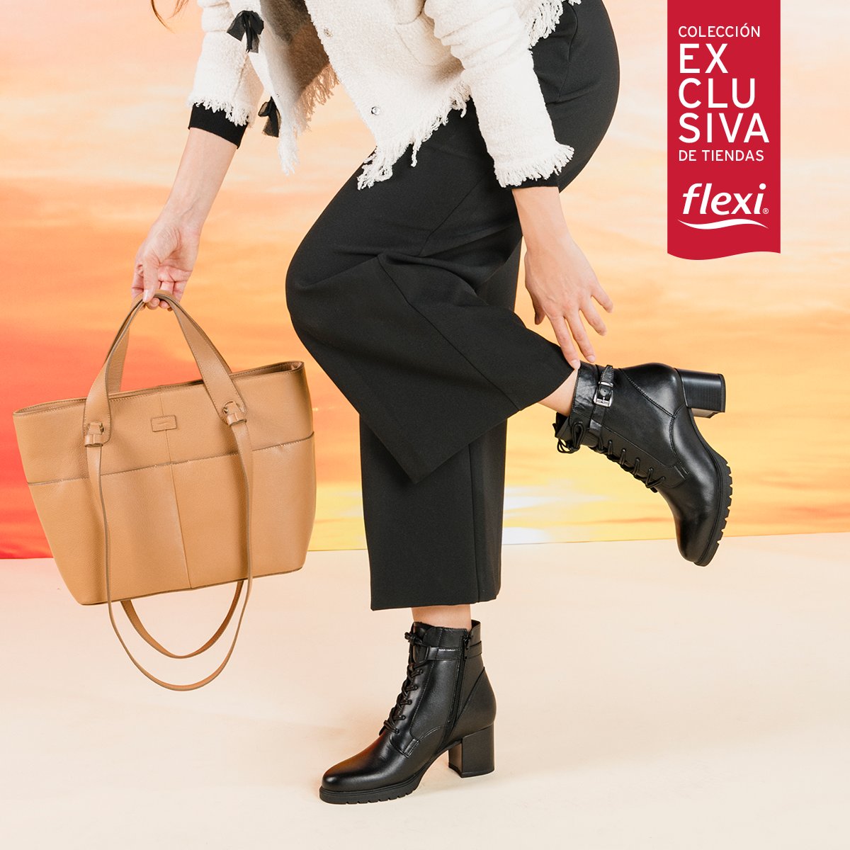 flexi's tweet image. Tu mejor look definitivamente incluye los botines de nuestra #ColecciónExclusiva ✨⁣

Disponible sólo en tu #TiendaFlexi más cercana y en nuestra #TiendaEnLínea flxi.co/3YUqqql.