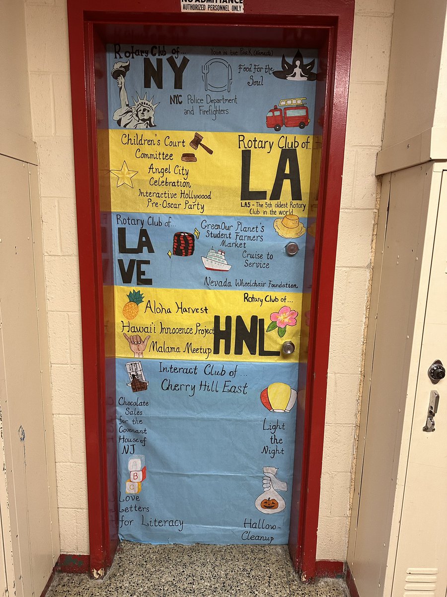CH East Interact Club tweet media