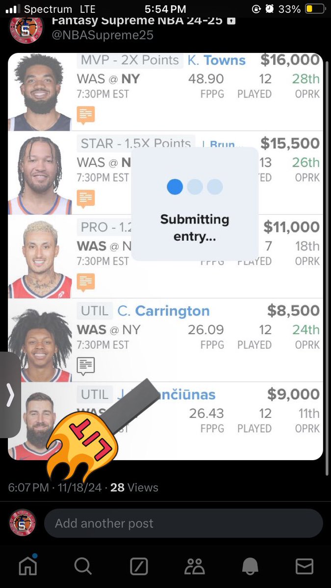 🏆it’s simply too easy for us! 

#dfs #fanduel #draftkings #nba #prizepicks