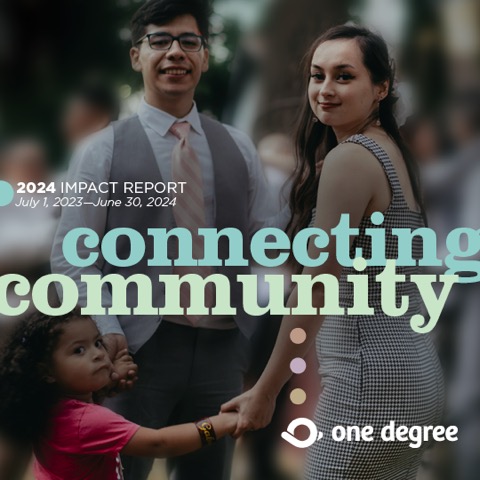 💫 Discover the impact we’re making together! 💫

Explore our Annual Impact Report to see how One Degree connects families to vital resources, delivers thousands of referrals, and drives innovation through partnerships. 

Read our blog page here: l.1deg.org/Discover-the-i…