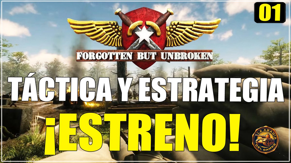 ¡Ya a la venta Forgotten But Unbroken! ¡Empezamos la campaña!  youtube.com/live/Iz2bkCLEc…  <a href="/micro_prose/">MicroProse</a> <a href="/DavidePessach/">Davide Pessach ➡️ Gamescom</a> <a href="/Centurion_Dev/">Centurion Developments</a>