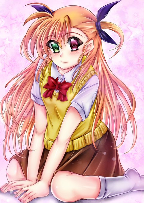 ヴィヴィオを楽描きしました～ 