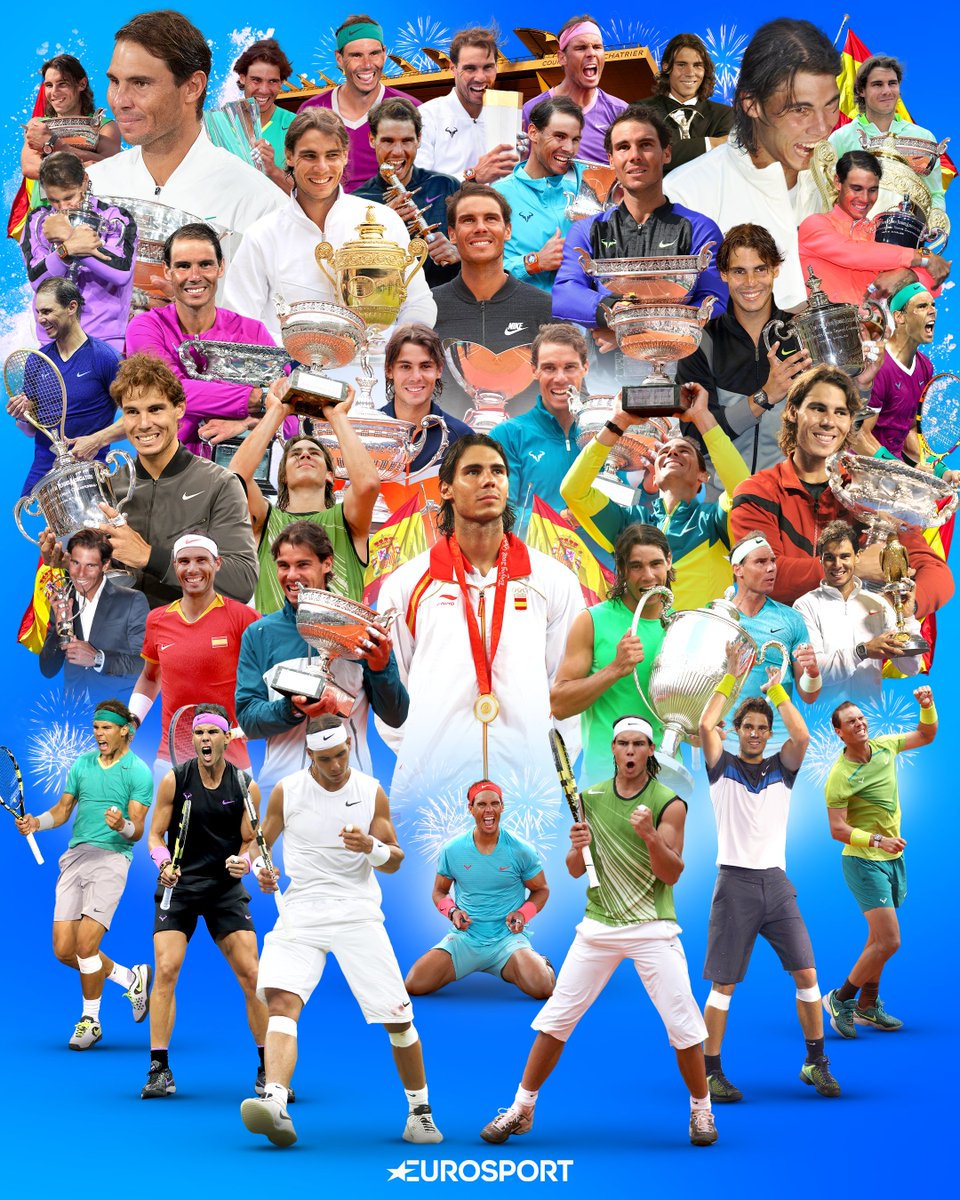 Forever an inspiration. Forever the King of Clay. 👑

Gracias Rafa ❤️