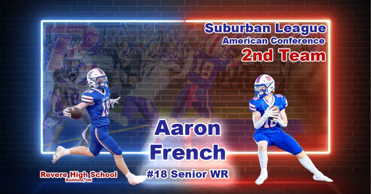 Congrats Aaron French 🔴⚪️🔵🏈🤲🏻