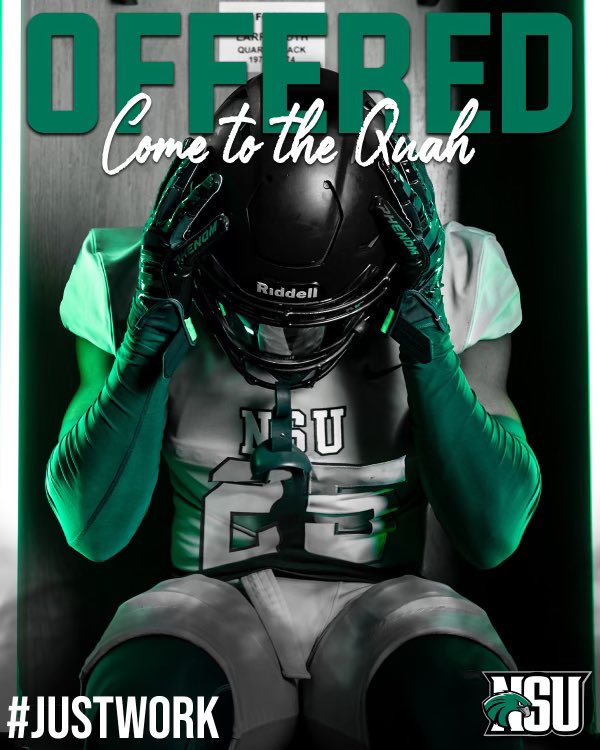 After a great talk with <a href="/CoachChev6/">Darrin Chiaverini</a> I am blessed to receive and offer from <a href="/NSU_Football/">Northeastern State Football</a>
