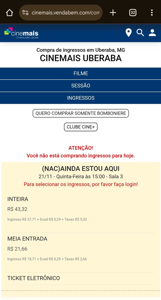 joseu_josh's tweet image. Ah pq ninguém mais vai no cinema, claro né, olha o preço de um ingresso.