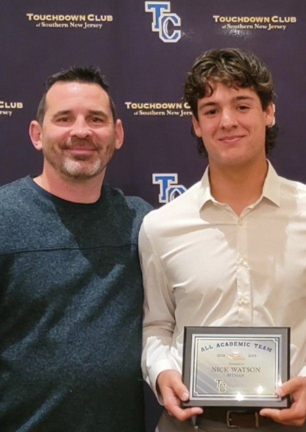Nick Watson (@nickywatson27) on Twitter photo Thank you Coach Thomas <a href="/Pitman_Football/">Coach Chris Thomas</a> for nominating me & <a href="/TDClubofSJ/">Touchdown Club of Southern New Jersey</a> for honoring me. I appreciate it. #allacademic #PantherPride <a href="/Coach_Rizz76/">Jim Rizzolo</a> <a href="/JohnWiseburn/">John Wiseburn</a> <a href="/dannyypowell14/">Dan Powell</a> <a href="/PitmanHS_NJ/">PitmanHighSchool,NJ</a> <a href="/PitmanSports/">Pitman Sports and Things</a> <a href="/PitmanAthletics/">Pitman Athletics</a> <a href="/CoachHopely/">Coach Hopely</a> <a href="/DWBroadcasting/">Dan Wilkins Broadcasting</a> <a href="/BUncommitted/">Baseball_Uncommitted</a> <a href="/UncommittedUTR/">Under The Radar 𝕏</a> Thank you Coach Thomas <a href="/Pitman_Football/">Coach Chris Thomas</a> for nominating me & <a href="/TDClubofSJ/">Touchdown Club of Southern New Jersey</a> for honoring me. I appreciate it. #allacademic #PantherPride <a href="/Coach_Rizz76/">Jim Rizzolo</a> <a href="/JohnWiseburn/">John Wiseburn</a> <a href="/dannyypowell14/">Dan Powell</a> <a href="/PitmanHS_NJ/">PitmanHighSchool,NJ</a> <a href="/PitmanSports/">Pitman Sports and Things</a> <a href="/PitmanAthletics/">Pitman Athletics</a> <a href="/CoachHopely/">Coach Hopely</a> <a href="/DWBroadcasting/">Dan Wilkins Broadcasting</a> <a href="/BUncommitted/">Baseball_Uncommitted</a> <a href="/UncommittedUTR/">Under The Radar 𝕏</a>