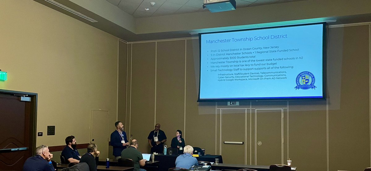 CRauscher_IT's tweet image. What a great 3 days at #Brainstorm2024 collaborating and learning with other Tristate Area Educational Technology leaders. Ai, Cybersecurity, Collaboration and device integration were highlighted topics of the conference!