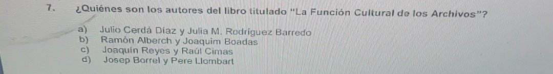 Lo último que esperaba era ver a <a href="/picuetin/">raul cimas</a> y a Joaquín Reyes en una pregunta de un examen de las oposiciones.