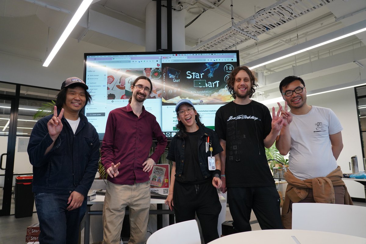 _tototam's tweet photo. ☕️ Coffee Up! opened up shop on @Kickstarter last weekend!

I launched it live with Bigger World Game's Star Chart at a board game party @BurwoodLibrary. We had such a great turnout and hope to put on more events in the future! https://t.co/FaYVT2ItZ3