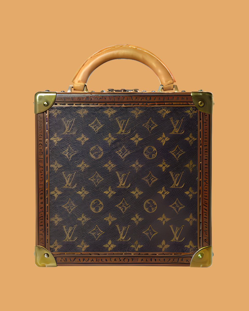 OpenLuxury's tweet photo. The Louis Vuitton trunk is a cornerstone of luxury travel and history. Introduced in 1858 by Louis Vuitton himself, the revolutionary trunk marked a departure from the traditional dome-shaped travel chests of the time. https://t.co/SliWqDwkDA