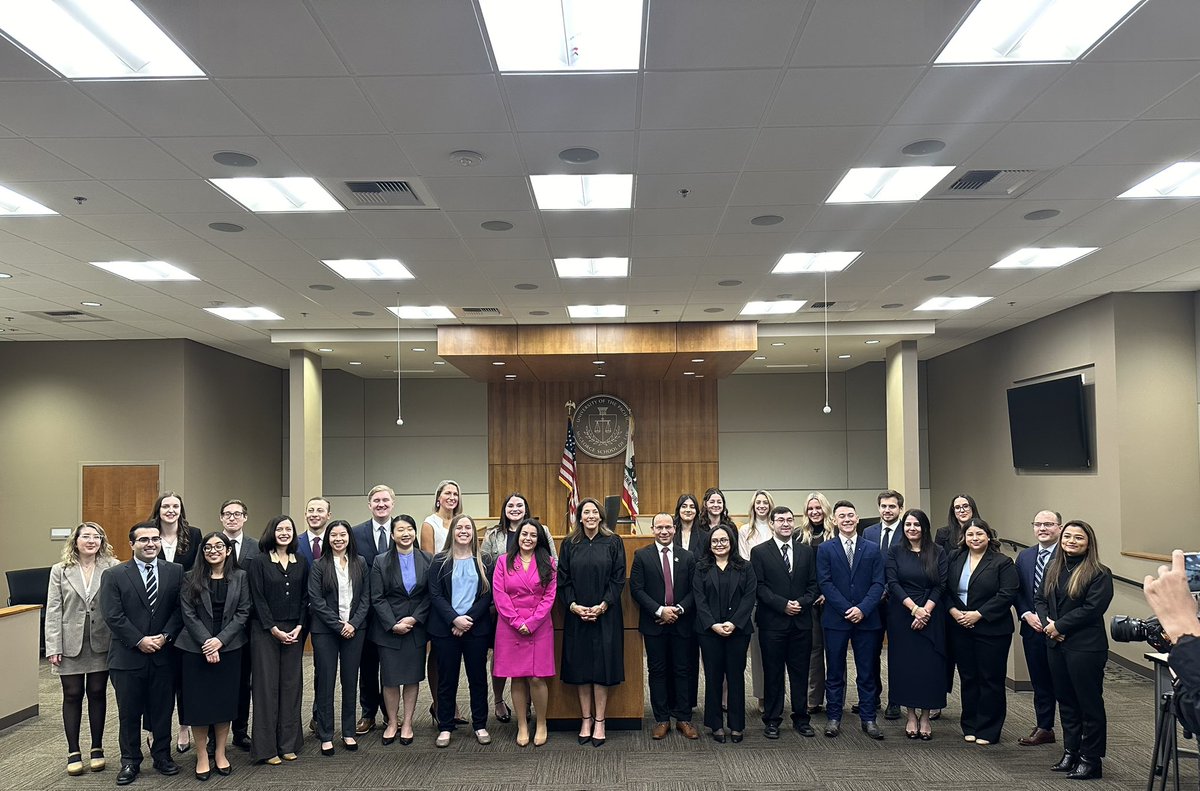 Congratulations to all of the amazing McGeorge School of Law alumni who passed the CA Bar Exam and were sworn in today! You did it! Thank you to the Hon. Barbara Kronlund ‘89 for delivering remarks to the newest McGeorge attorneys! #Mcgeorgeproud #youdidit #lawschool